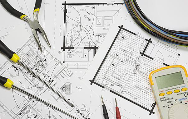 Bureau d'études électriques moderne
